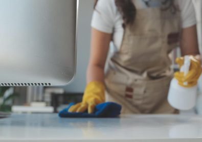 housewife-using-vacuum-cleaner-on-the-floor-wearing-an-apron-to-clean-the-living-room-at-house-young-woman-is-happy-to-clean-home-maid-cleaning-service-video